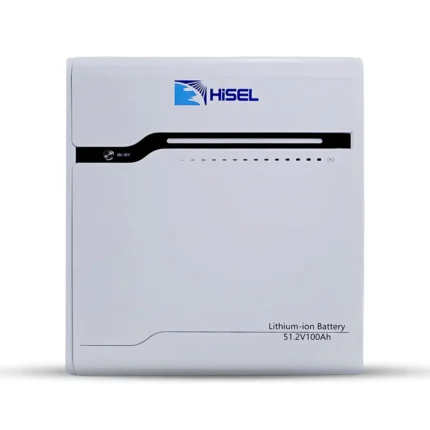 Hisel 51.2V LiFePO4 Wall-Mounted Battery | 6000+ Cycles | Smart BMS | Parallel Support