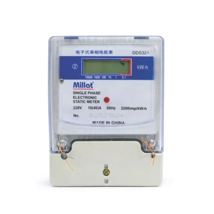 Millat Digital Sub Meter | Single Phase LCD Energy Meter